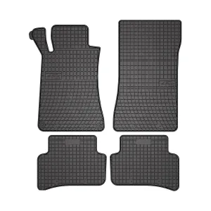 2001-2009 Mercedes C Class W203 Floor Mats Liners Full Set All Weather Rubber Black
