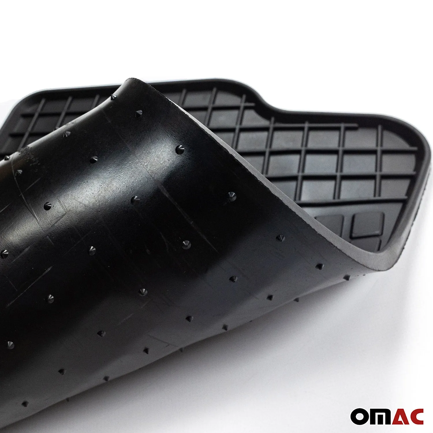 2001-2009 Mercedes C Class W203 Floor Mats Liners Full Set All Weather Rubber Black