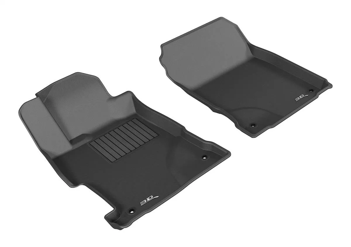3D MAXpider Floor Mats Acura ILX (2013-2022) All-Weather Kagu Series Black