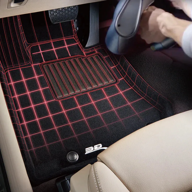 3D MAXpider Floor Mats Acura MDX 6 Seaters (17-20) All-Weather Elegant Series - Complete Set