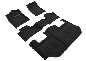 3D MAXpider Floor Mats Chevy Suburban (2015-2020) All-Weather Elegant Series - Complete Set