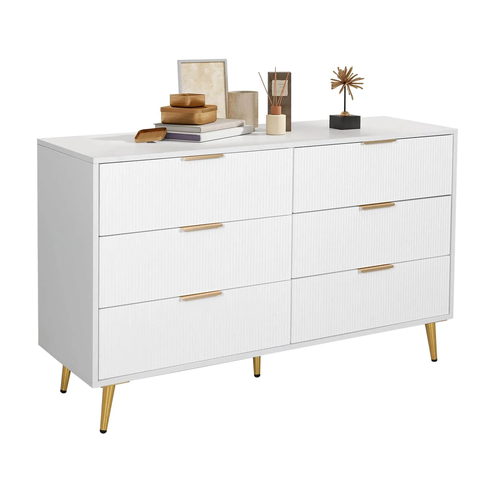 6 Drawers Dresser for Bedroom IF024