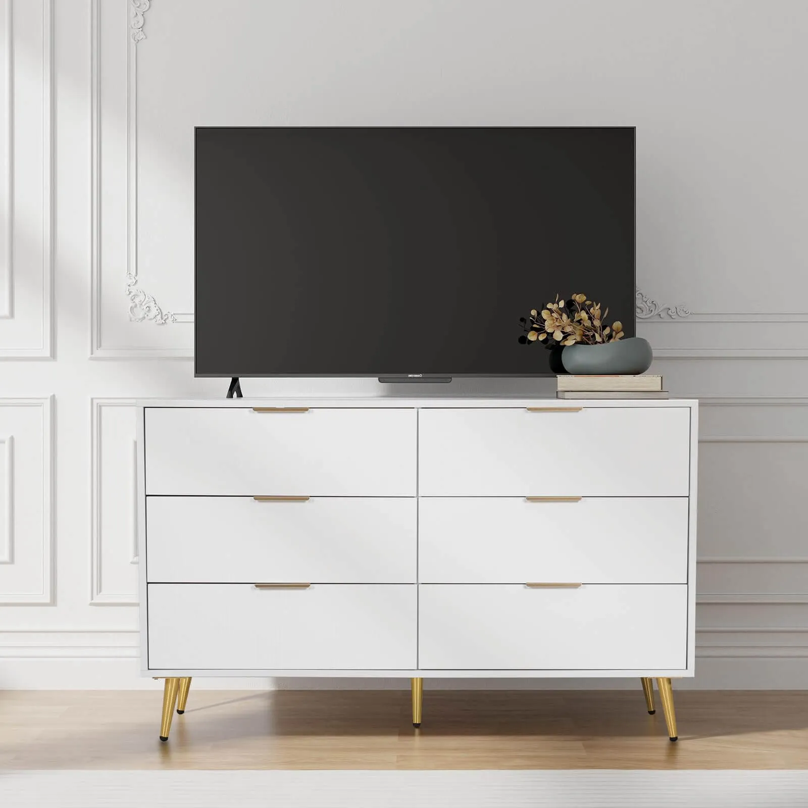 6 Drawers Dresser for Bedroom IF024