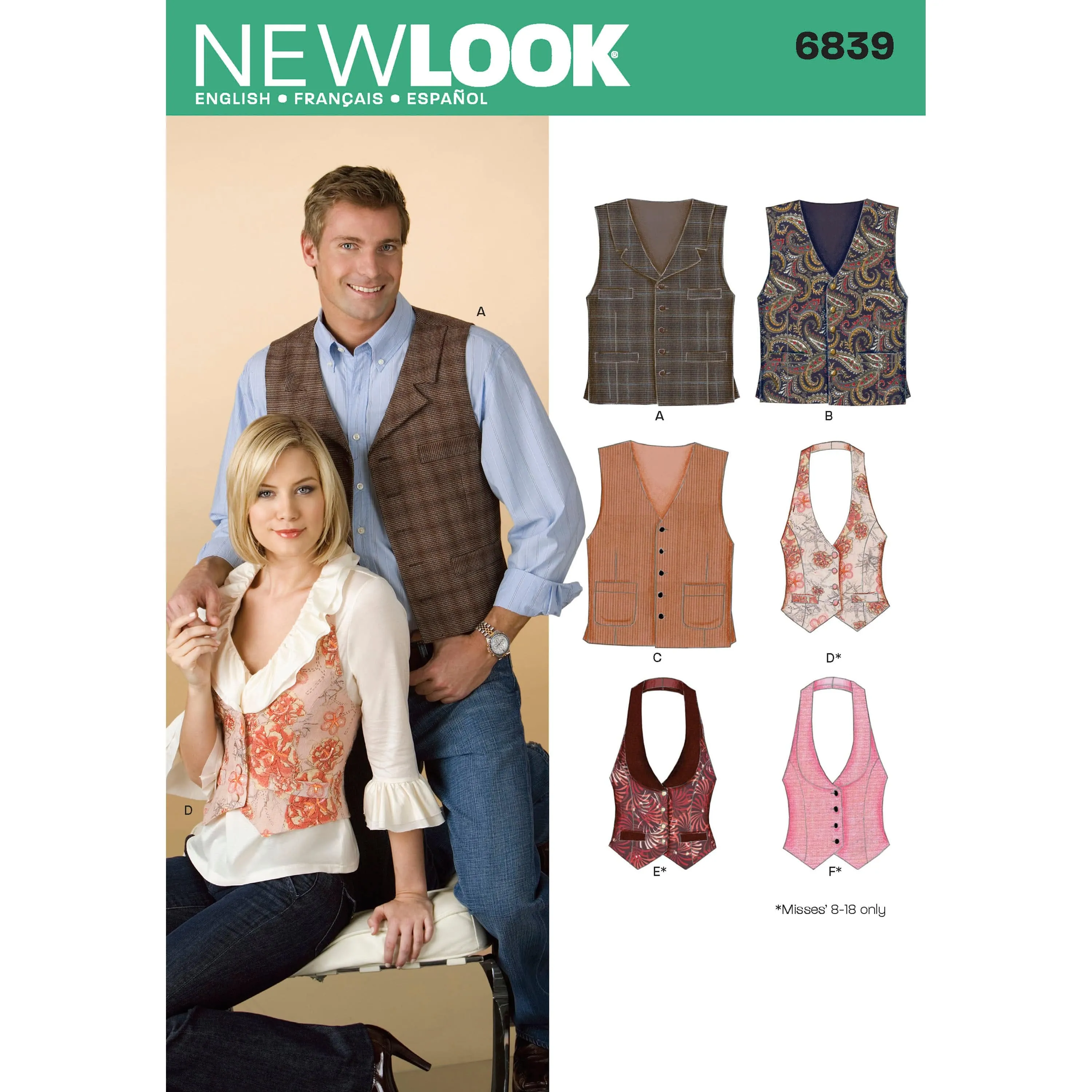 6839 Miss/Men Separates