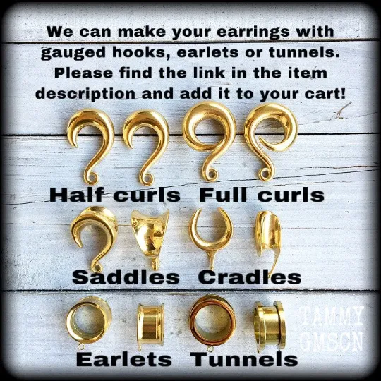 Abracadabra earrings-Talisman earrings