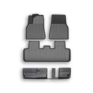 All Weather TPE Floor Mats for Tesla Model Y 7 Seats