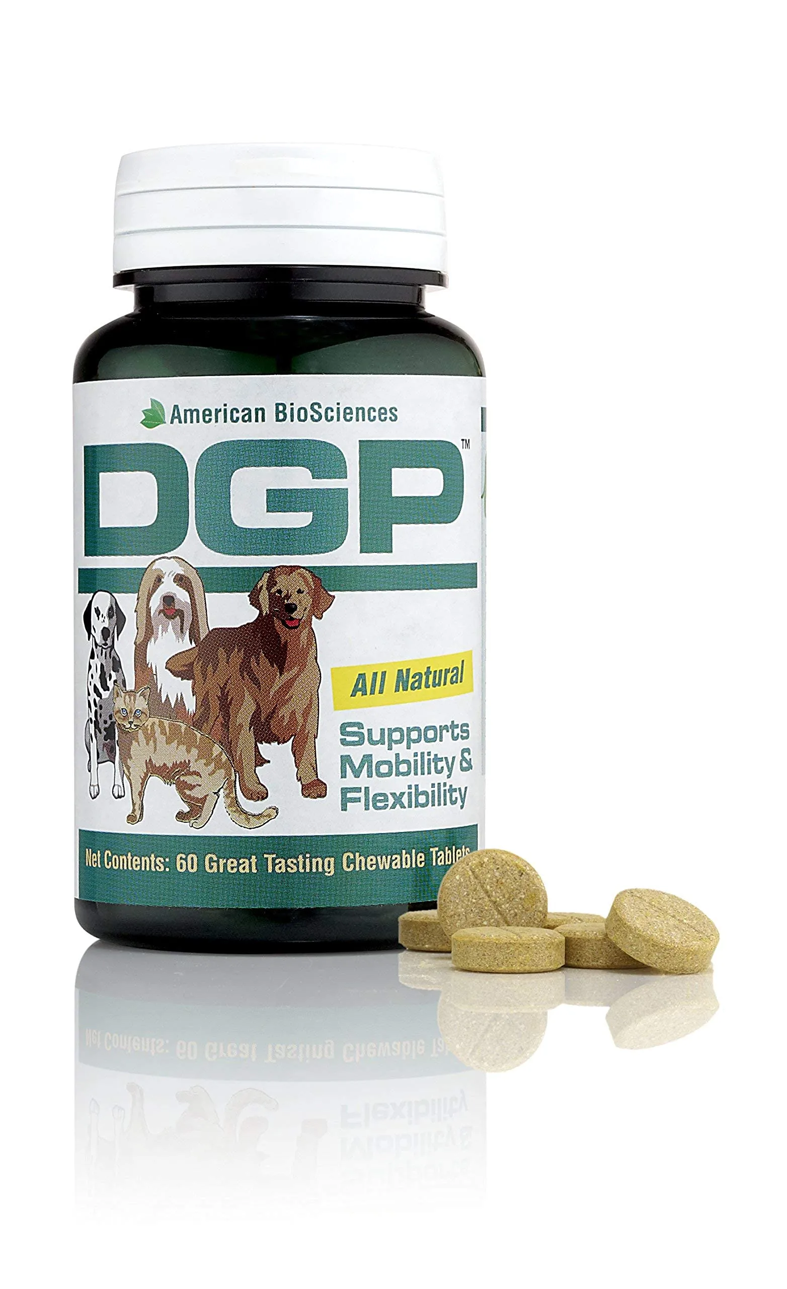 American BioSciences DGP Joint Support for Pets 60 Chewable Tablets