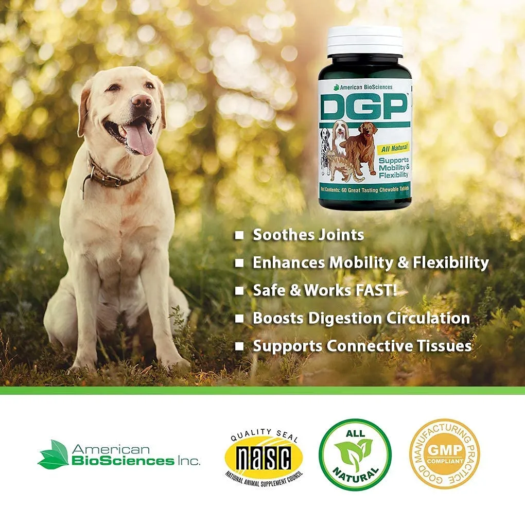 American BioSciences DGP Joint Support for Pets 60 Chewable Tablets