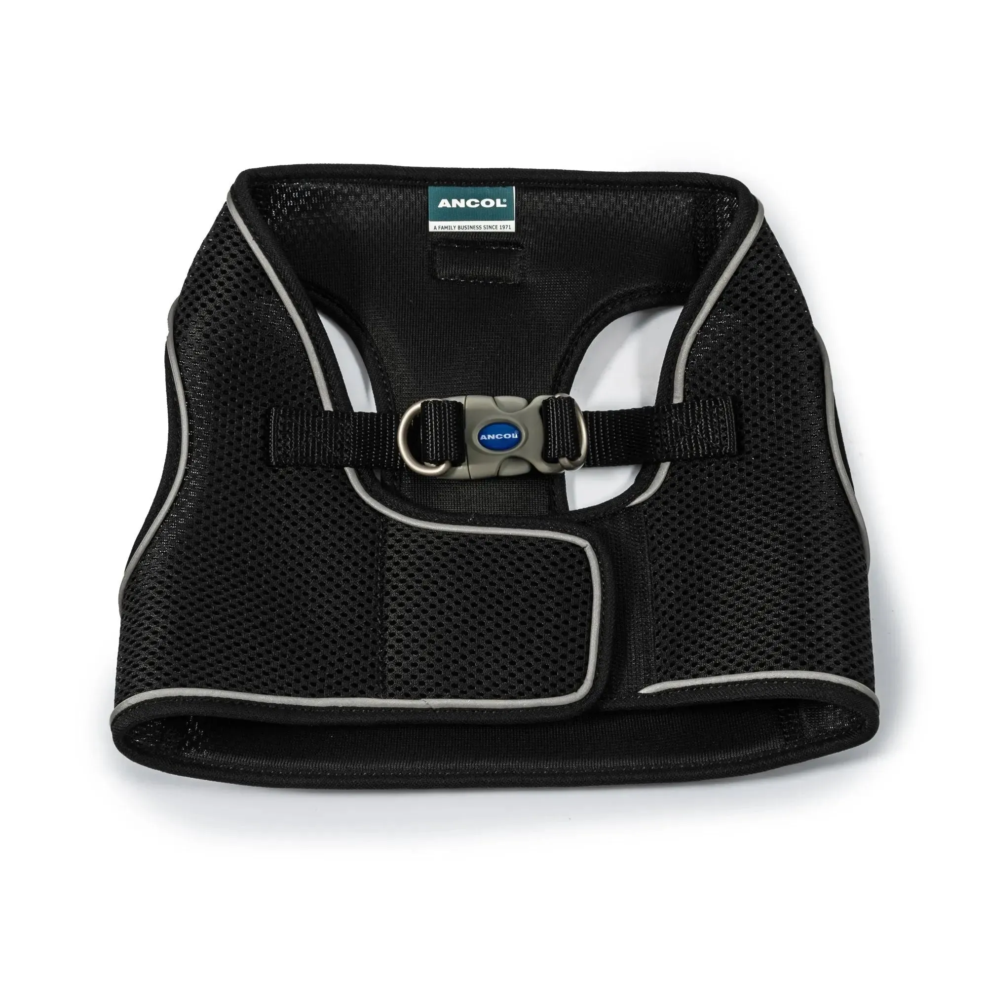 Ancol Viva Step In Harness Black - Various Sizes