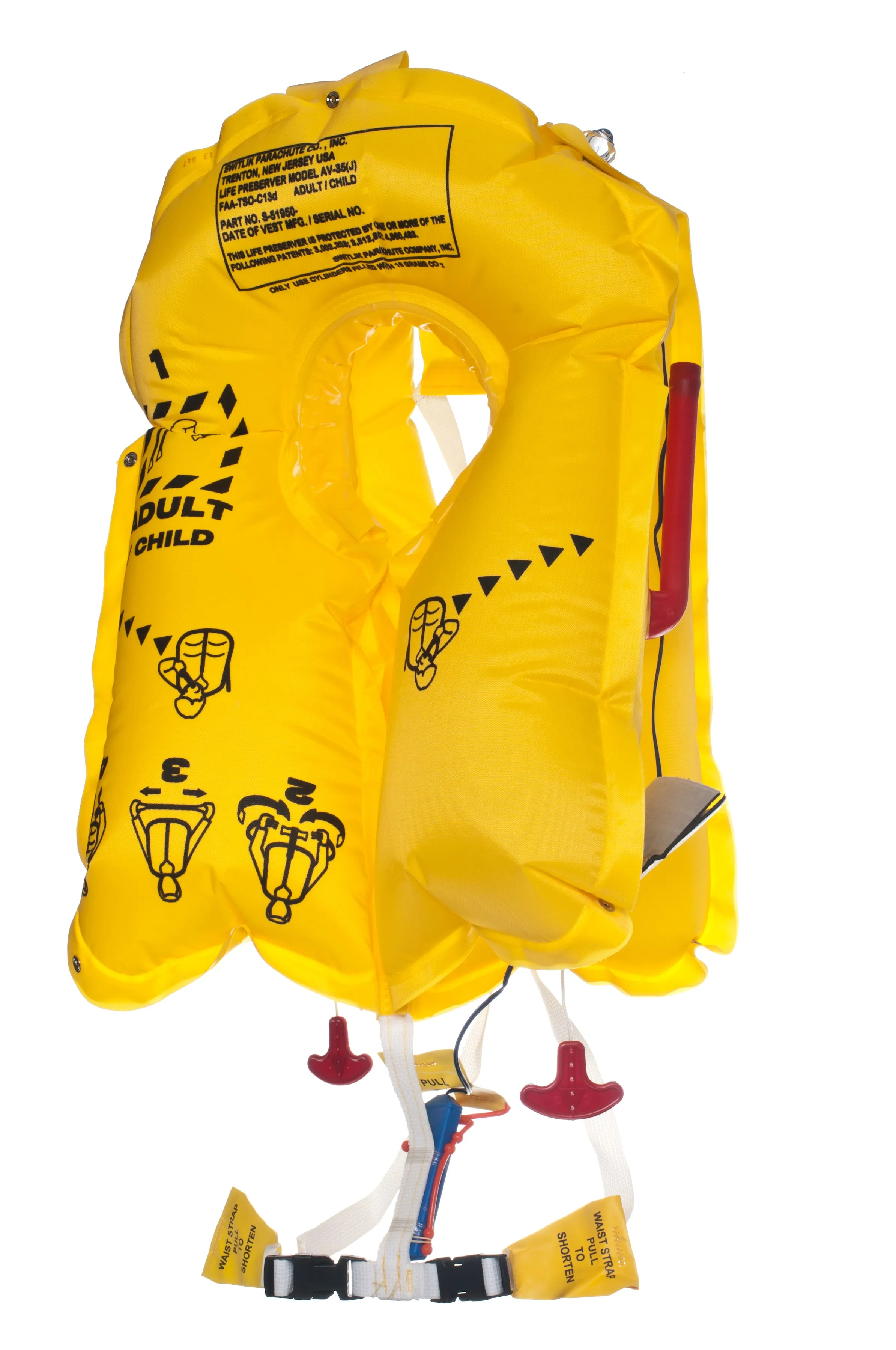 AV-35J Double Cell Airline Passenger Vest