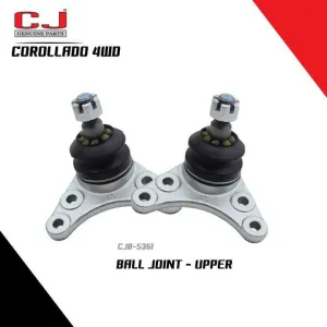 BALL JOINT -UPPER FOR COROLLADO 4WD 01-07,DMAX 4X2,HILANDER,V-CROSS