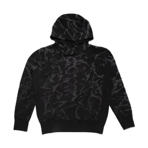 Black Ice Reflective Hoodie - Black Reflective