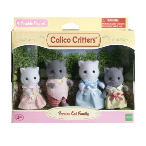 Calico Critters Persian Cat Family