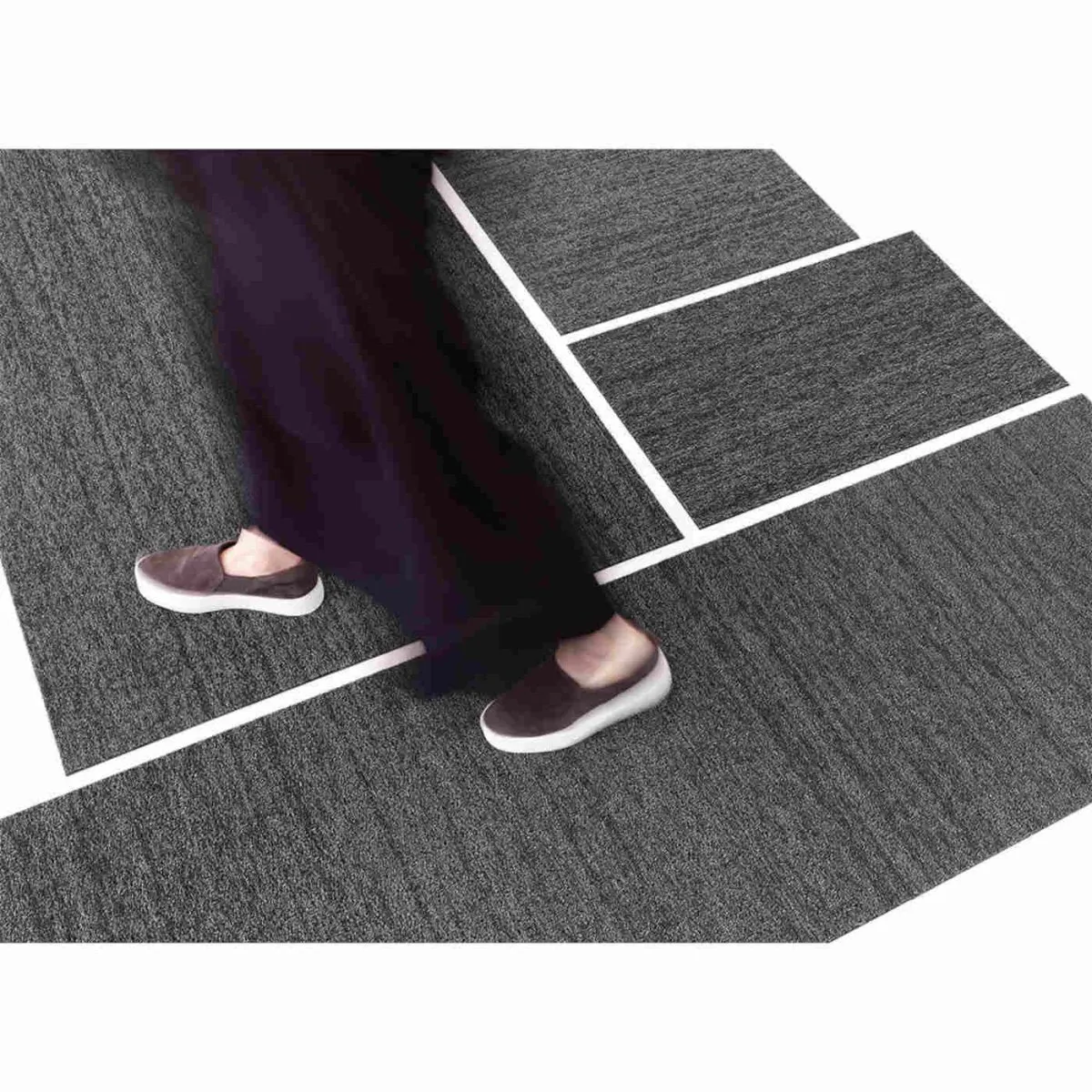 Chilewich Doormat Heathered Grey 46x71cm