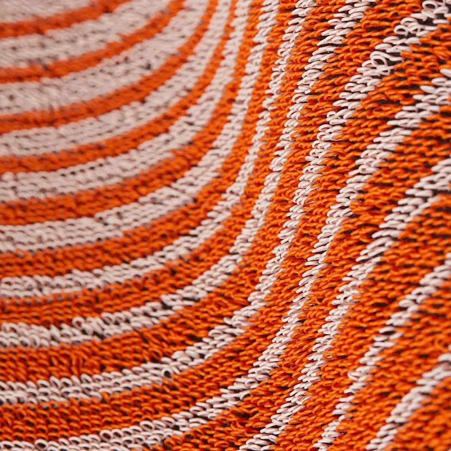 Chilewich Shag Domino Apricot