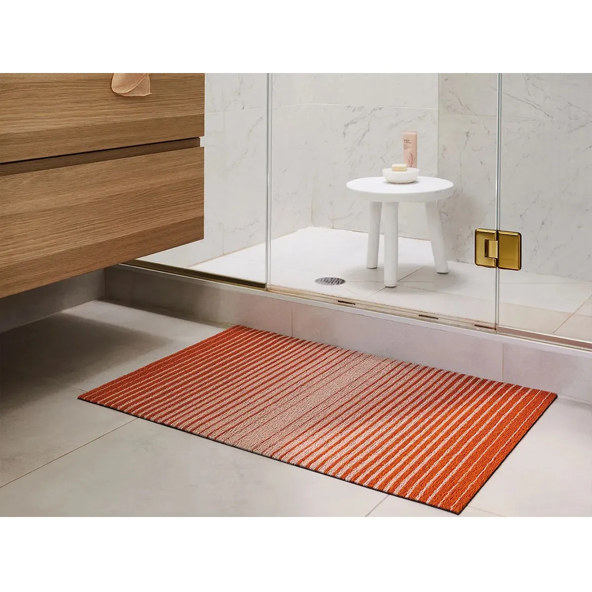 Chilewich Shag Domino Apricot