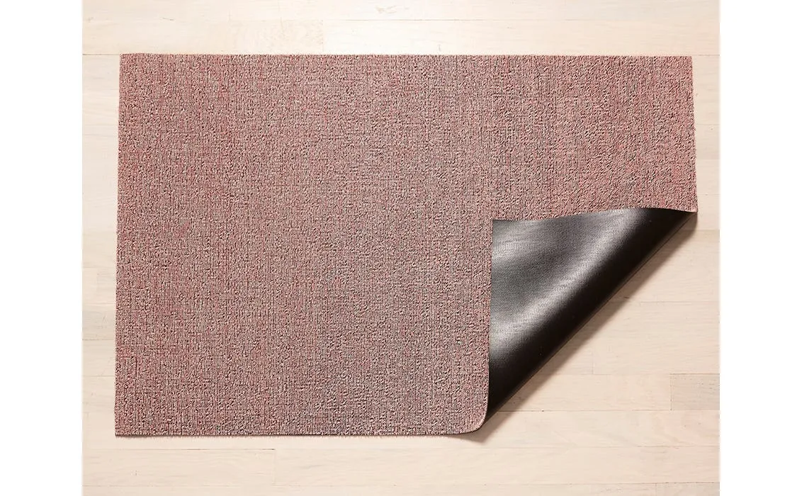 Chilewich Shag Runner Mat  - Heathered Blush