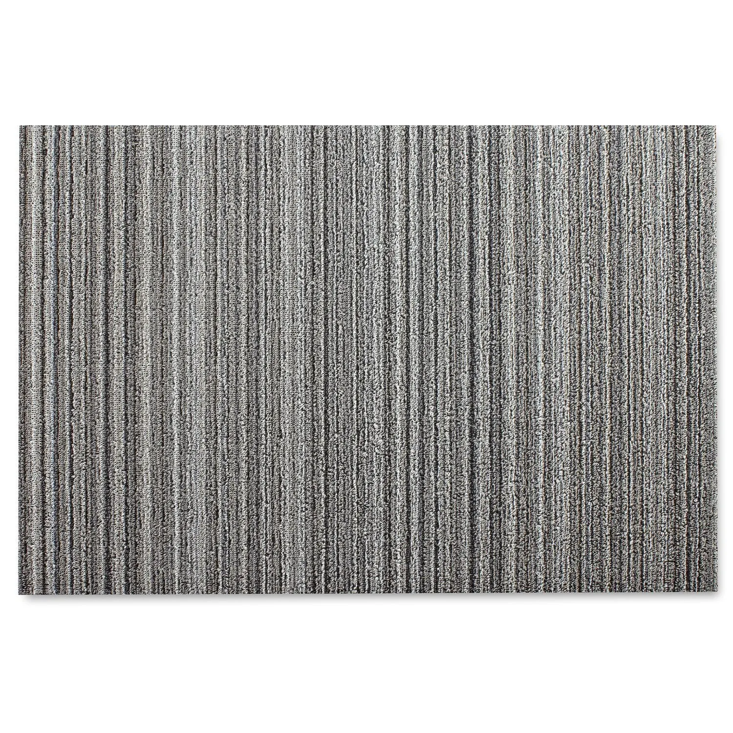 Chilewich Shag Skinny Stripe Floormat Birch