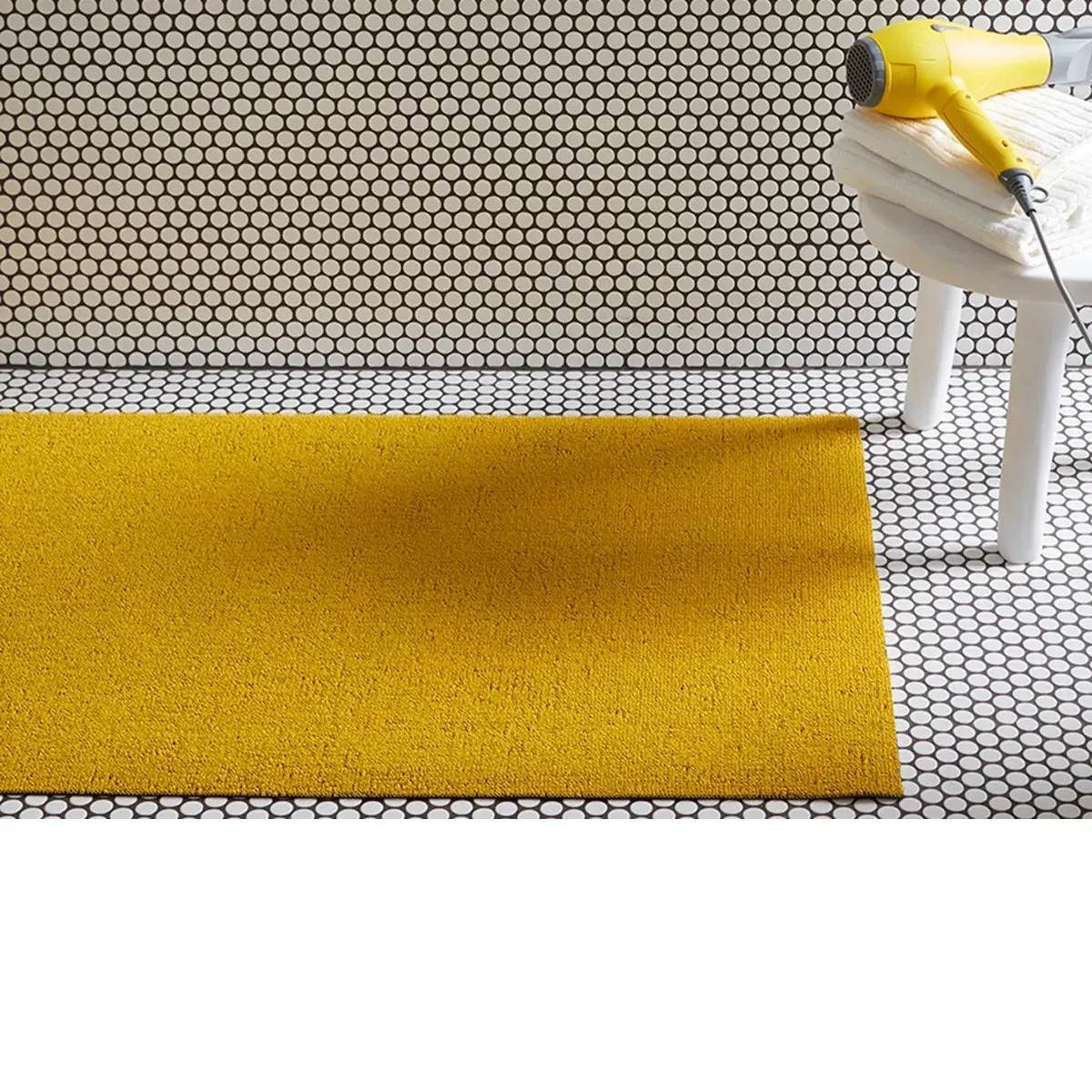 Chilewich Shag Solid Color Canary