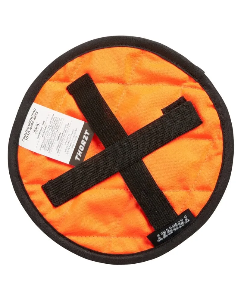 Cooling Crown Pad For Hard Hats - Orange