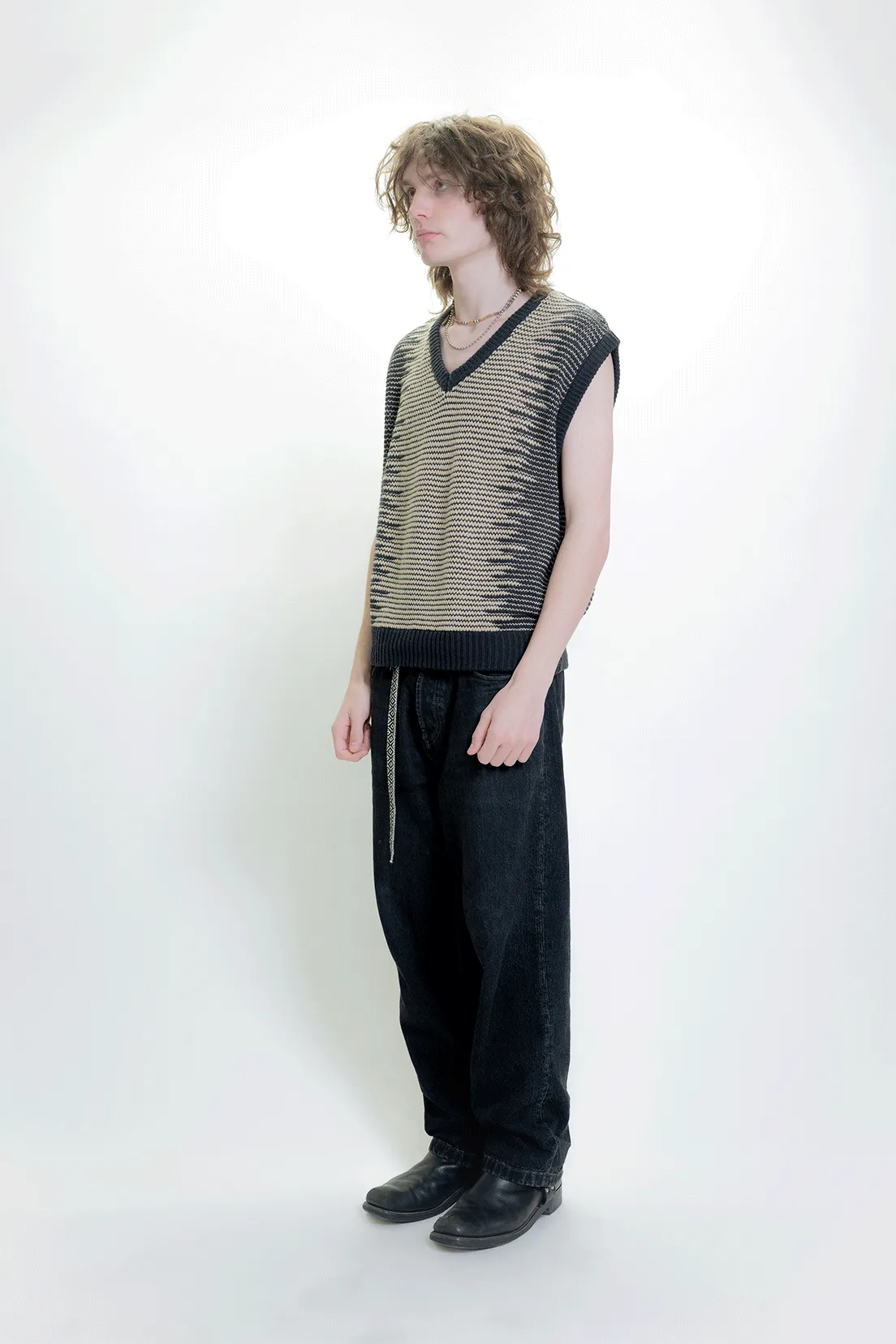 Dead-Beat Vest - Black / Tan