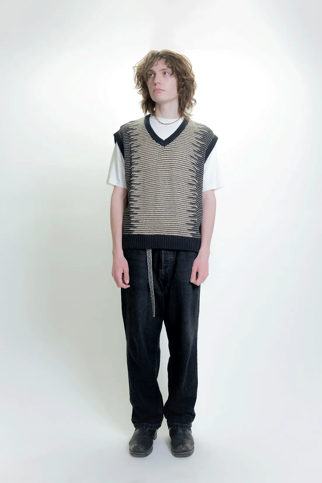 Dead-Beat Vest - Black / Tan