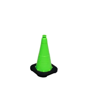 Enviro Cone 18" Traffic Cone - Lime - 3 Lbs -  No Reflective Collar