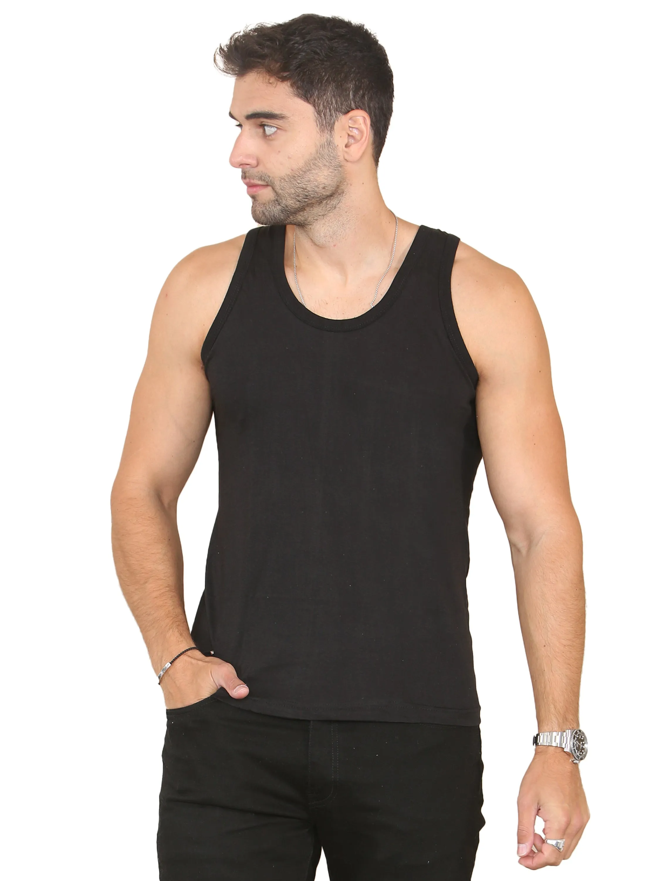 Enzo | Mens 3 Pack Vests