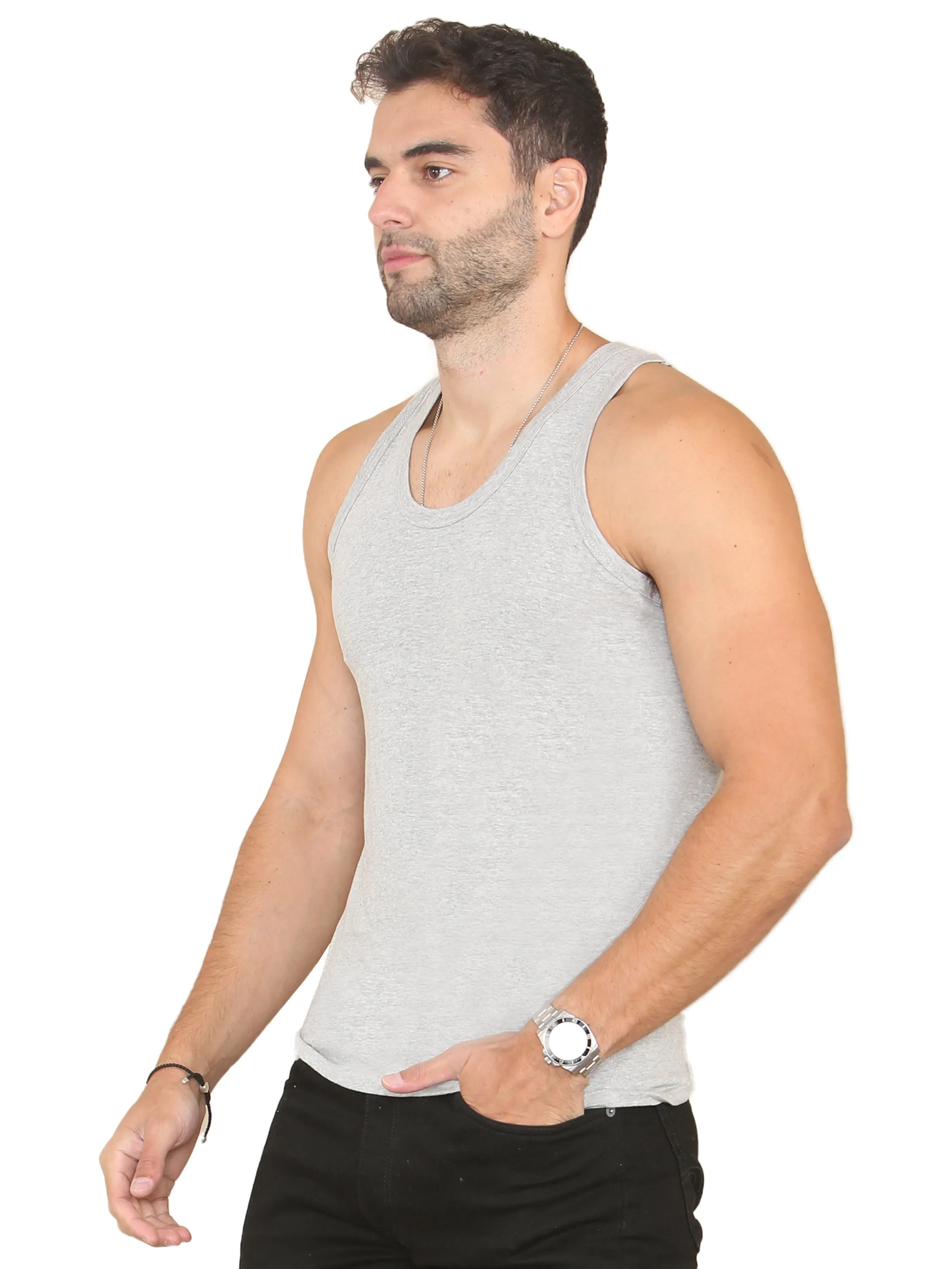 Enzo | Mens 3 Pack Vests