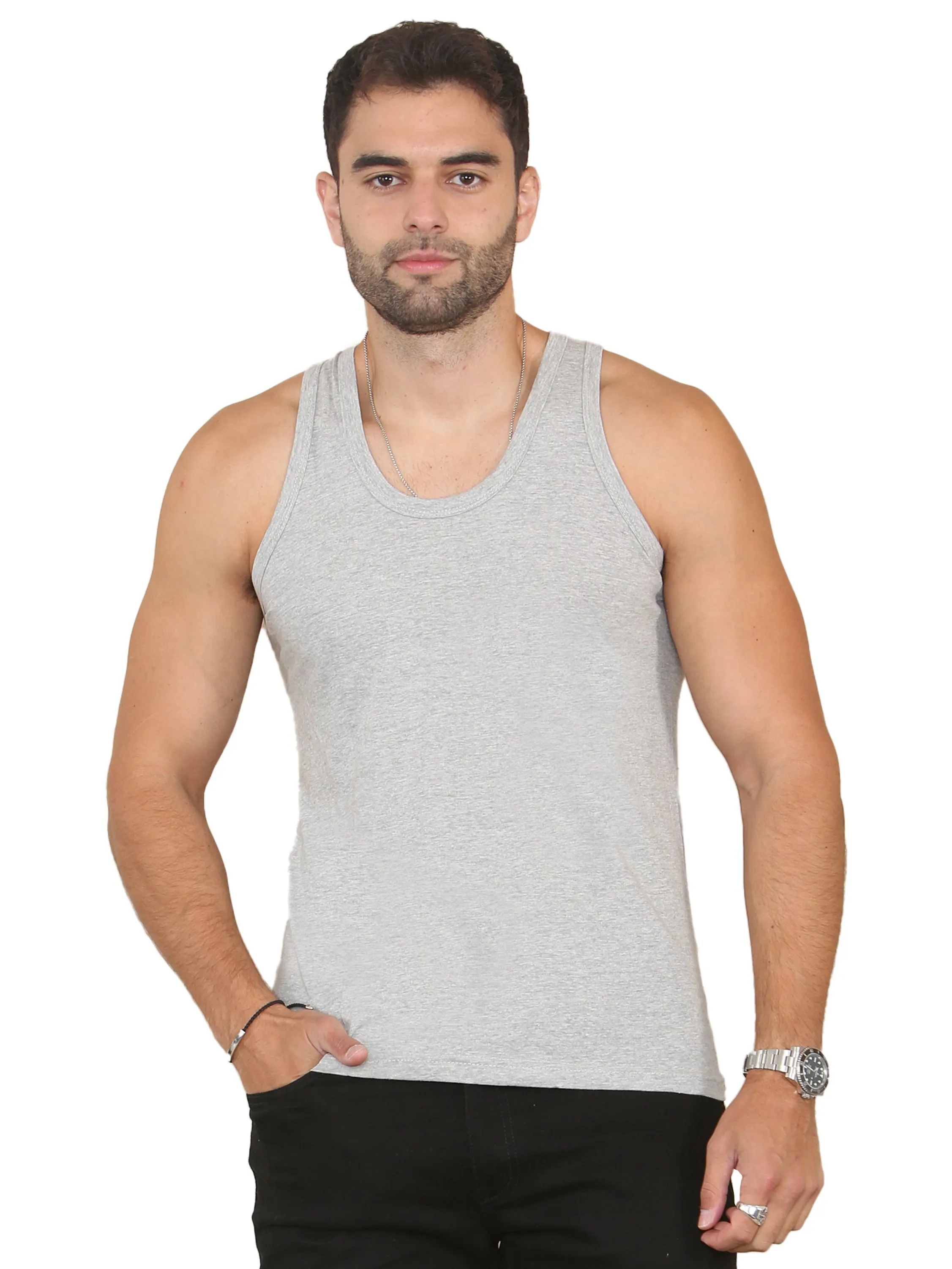 Enzo | Mens 3 Pack Vests