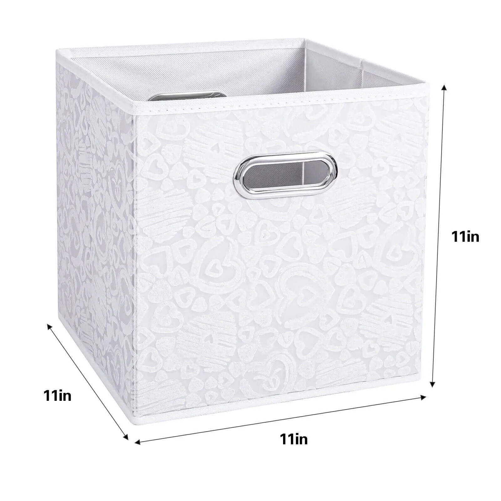 Fabric Cube Storage Bin, 3/6pcs