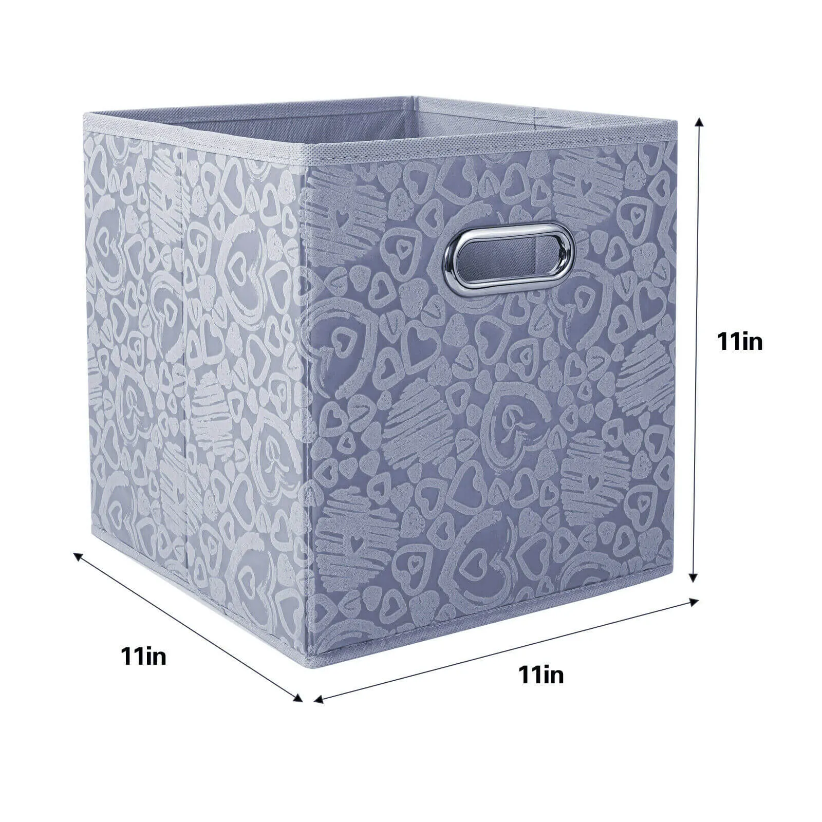 Fabric Cube Storage Bin, 3/6pcs
