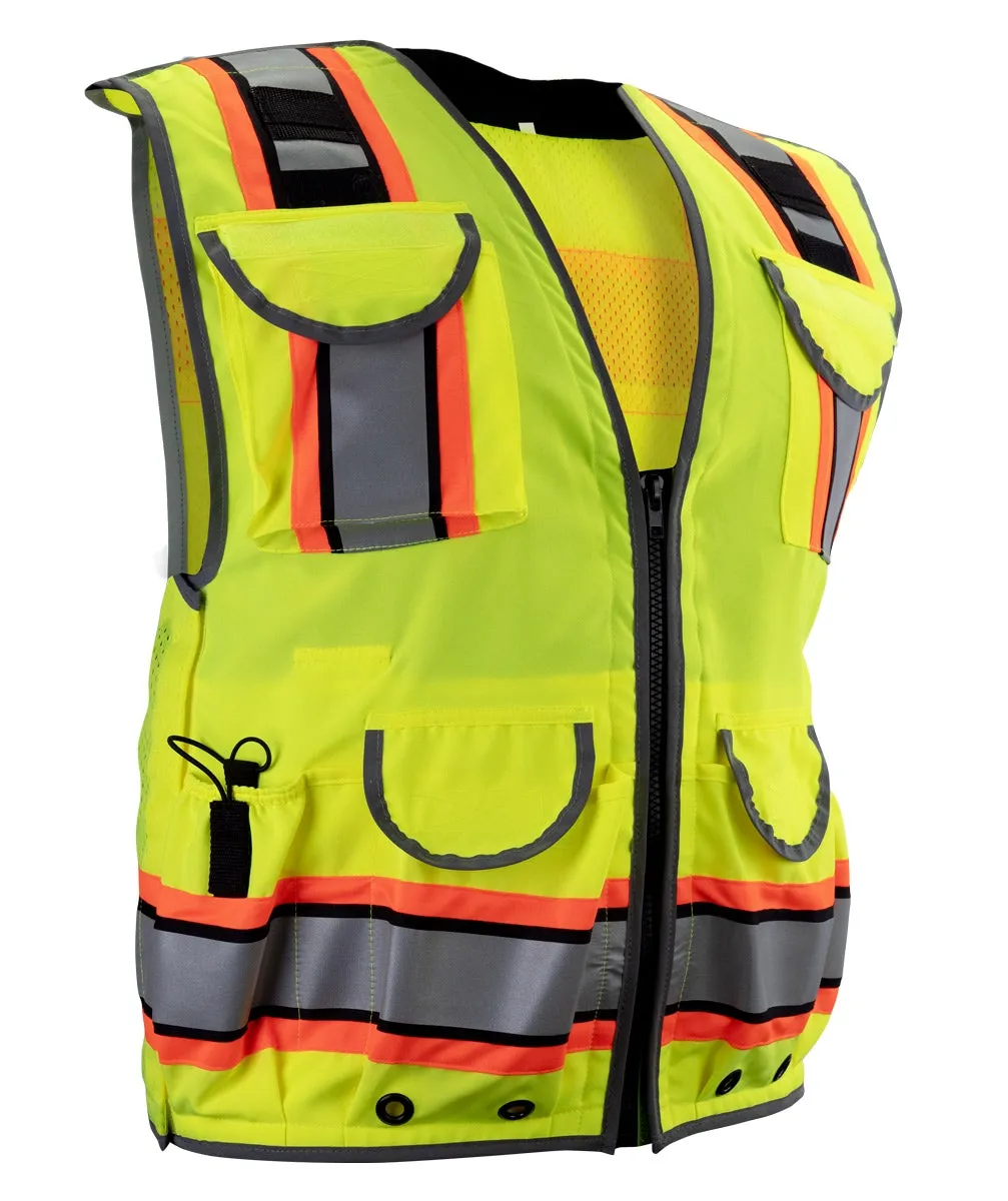 First Class Two Tone Surveyors Reflective Vest