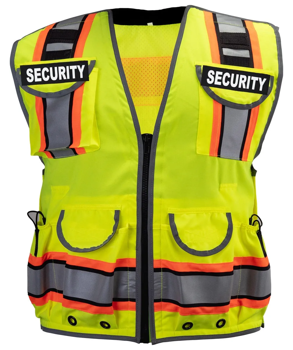 First Class Two Tone Surveyors Reflective Vest