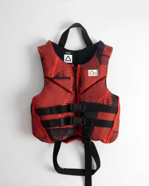 Follow Pop Youth CGA Life Jacket - Sketch Red