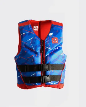 Follow Youth Pop CGA Vest - Blue/Red