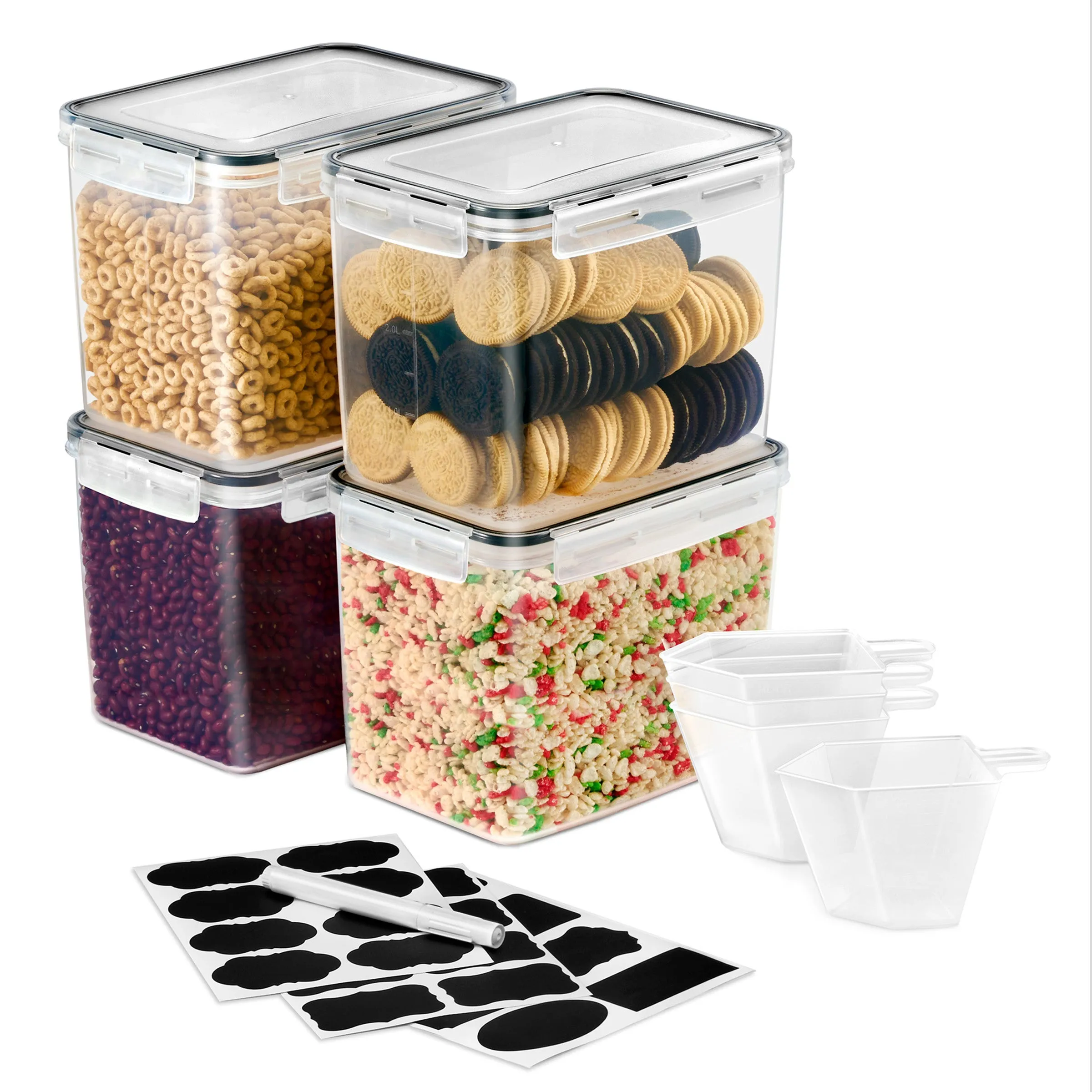 Food Storage Containers (Pack of 4)