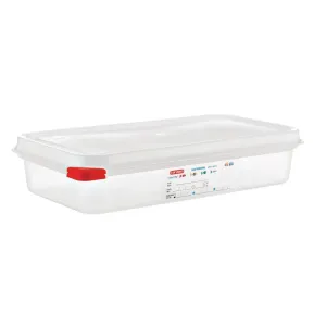 GL262 Araven Polypropylene 1/3 Gastronorm Food Containers 2.5Ltr (Pack of 4)
