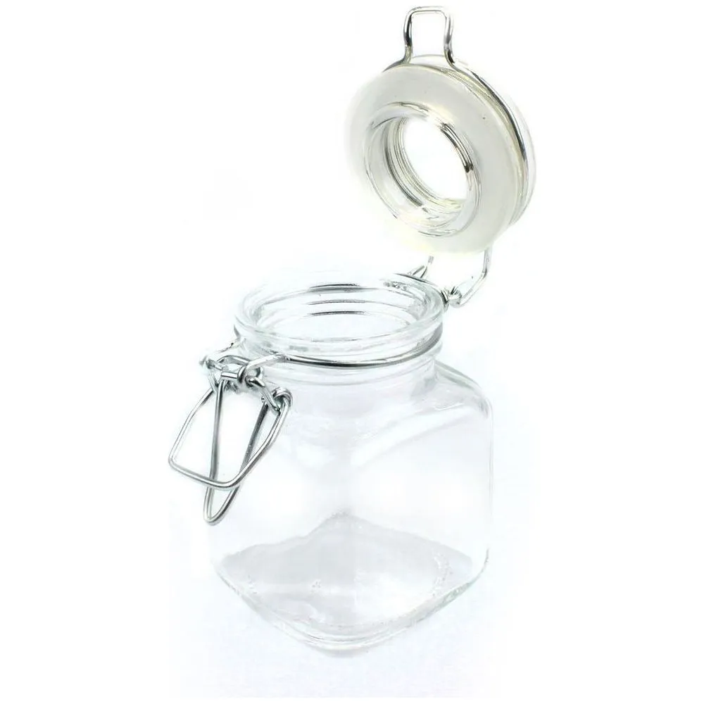 Glass Spice Jars - Pack of 12 - Maison & White - Small Kilner Jars Set