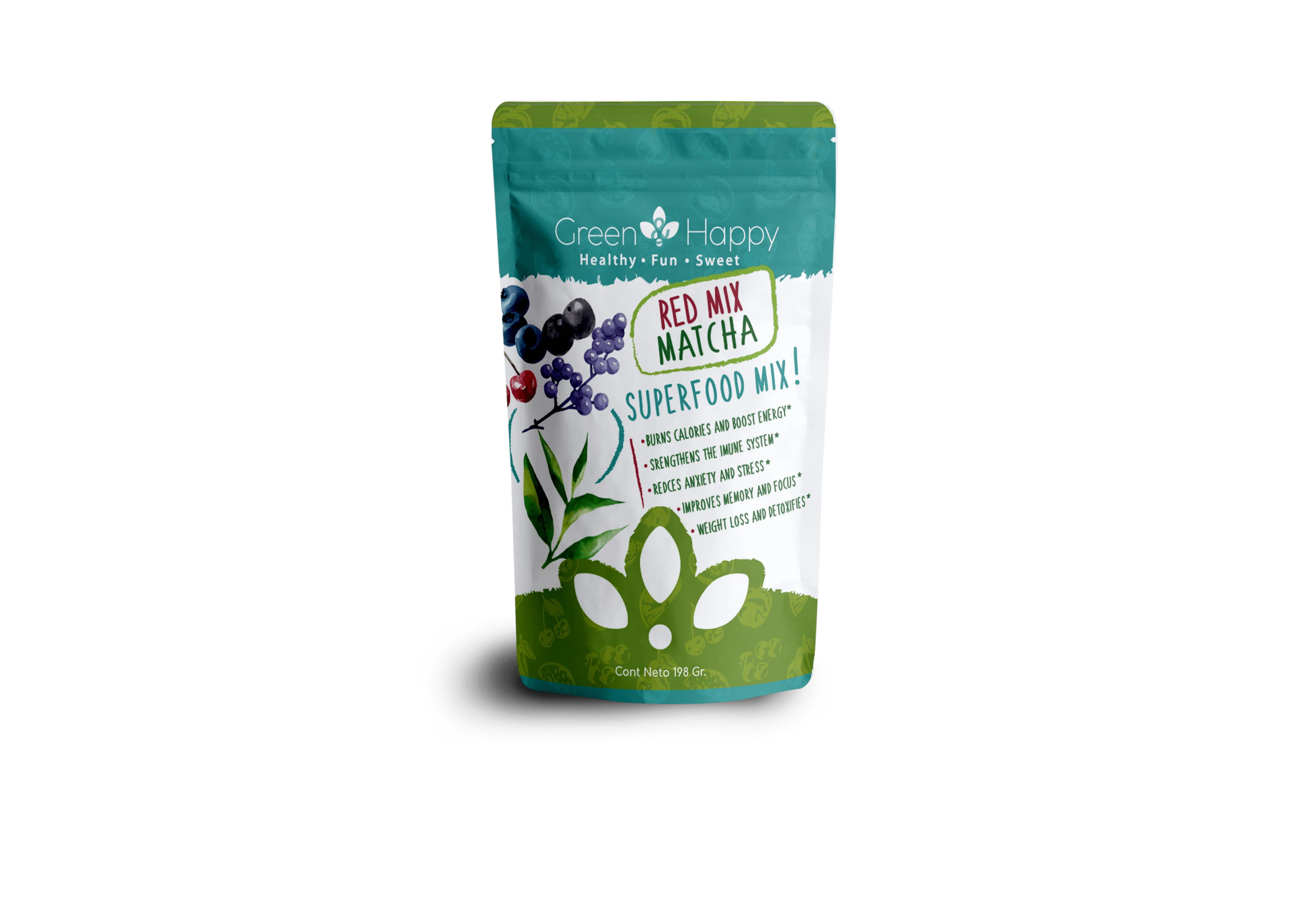 Green & Happy Match Red Mix Smoothie
