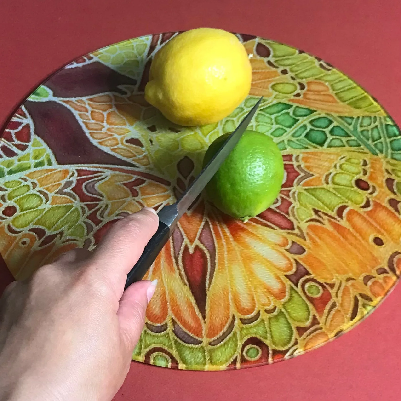 Green Caramel Butterfly Table Mats & Coasters - Butterfly Table Mats