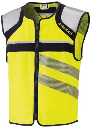Held reflective vest, yellow