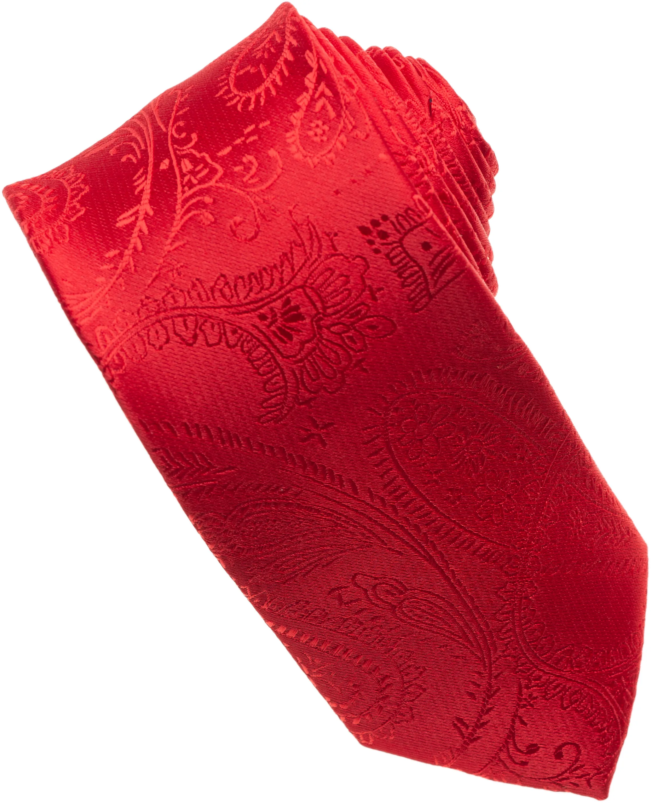 Hot Pink Paisley Tone on Tone Necktie