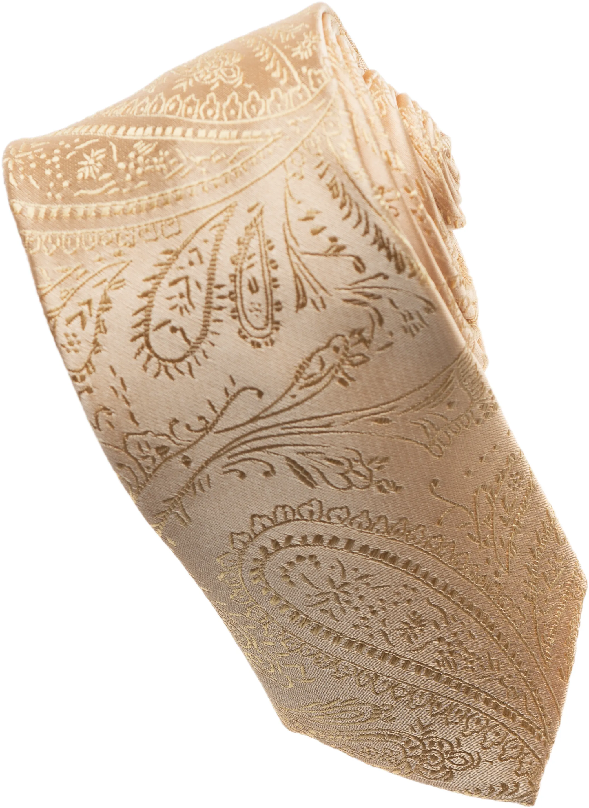 Hot Pink Paisley Tone on Tone Necktie