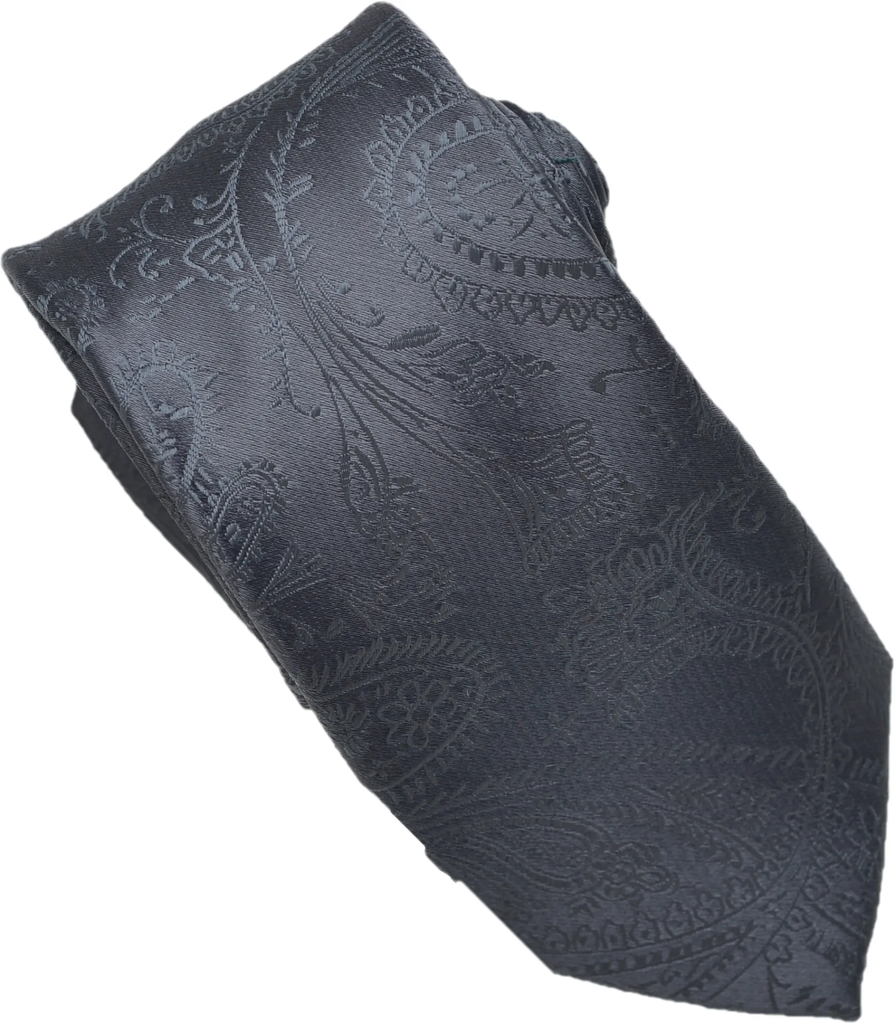 Hot Pink Paisley Tone on Tone Necktie