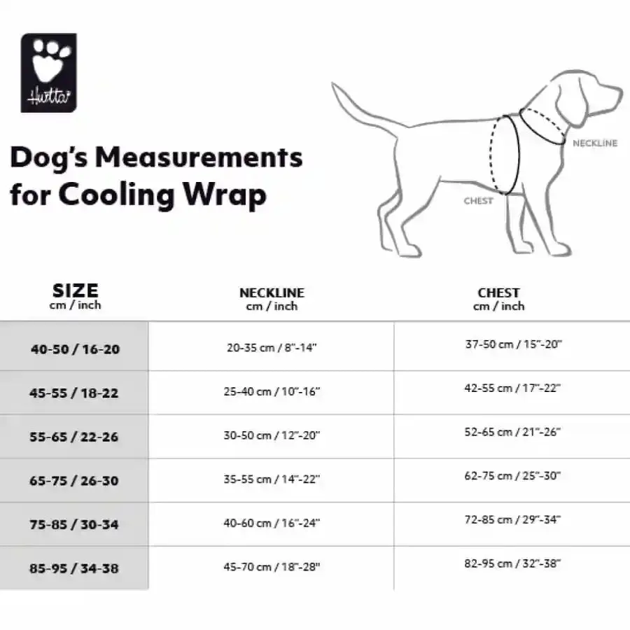 Hurtta Cooling Wrap For Dogs - Dog Cooling Vest