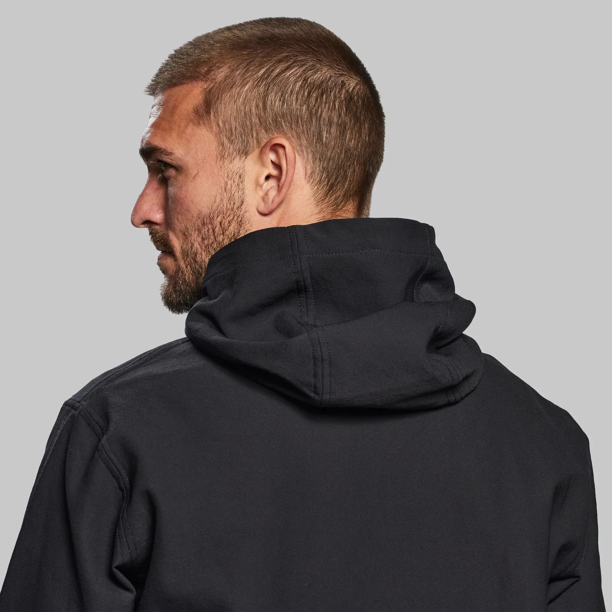 Indestructible Hooded Jacket. Black edition