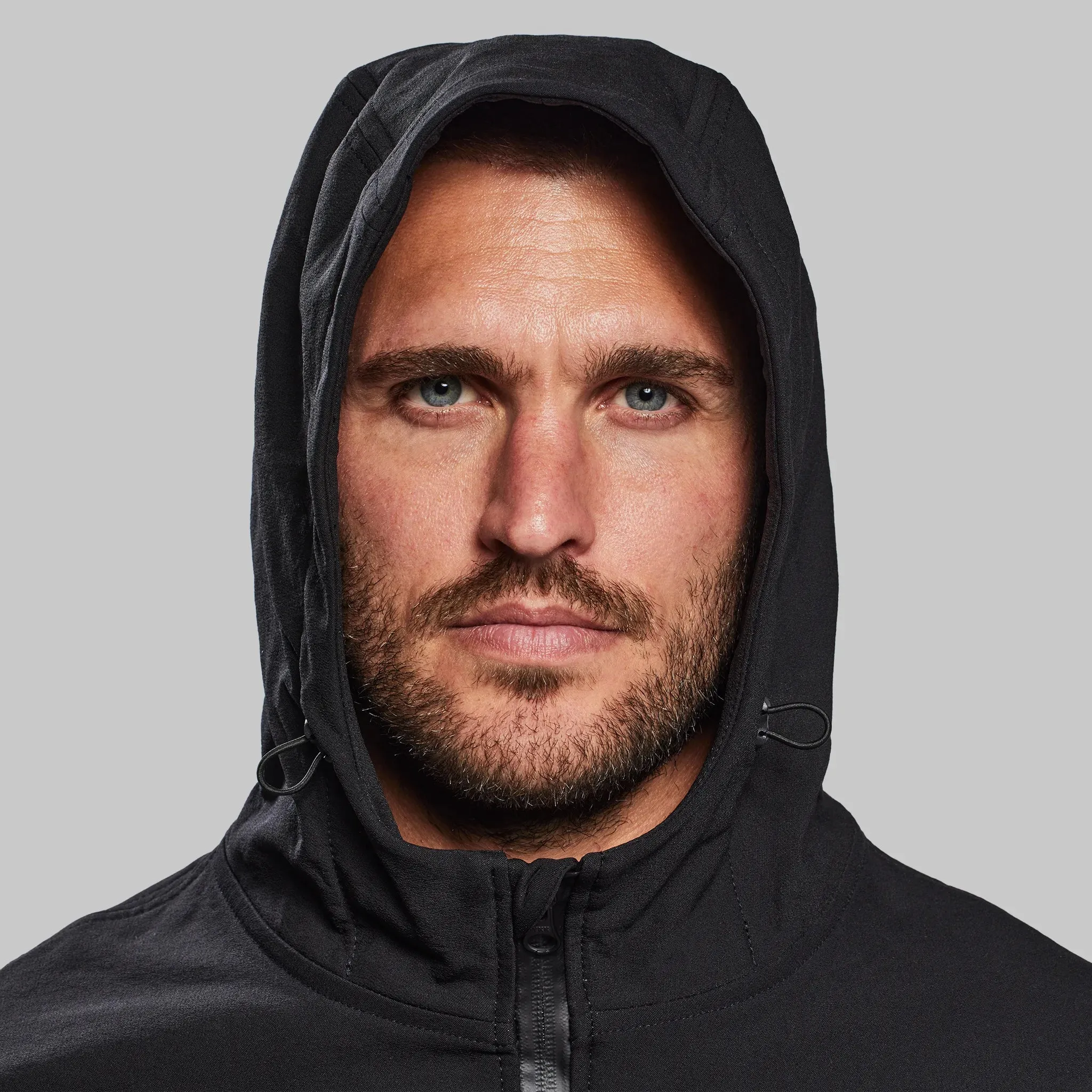 Indestructible Hooded Jacket. Black edition