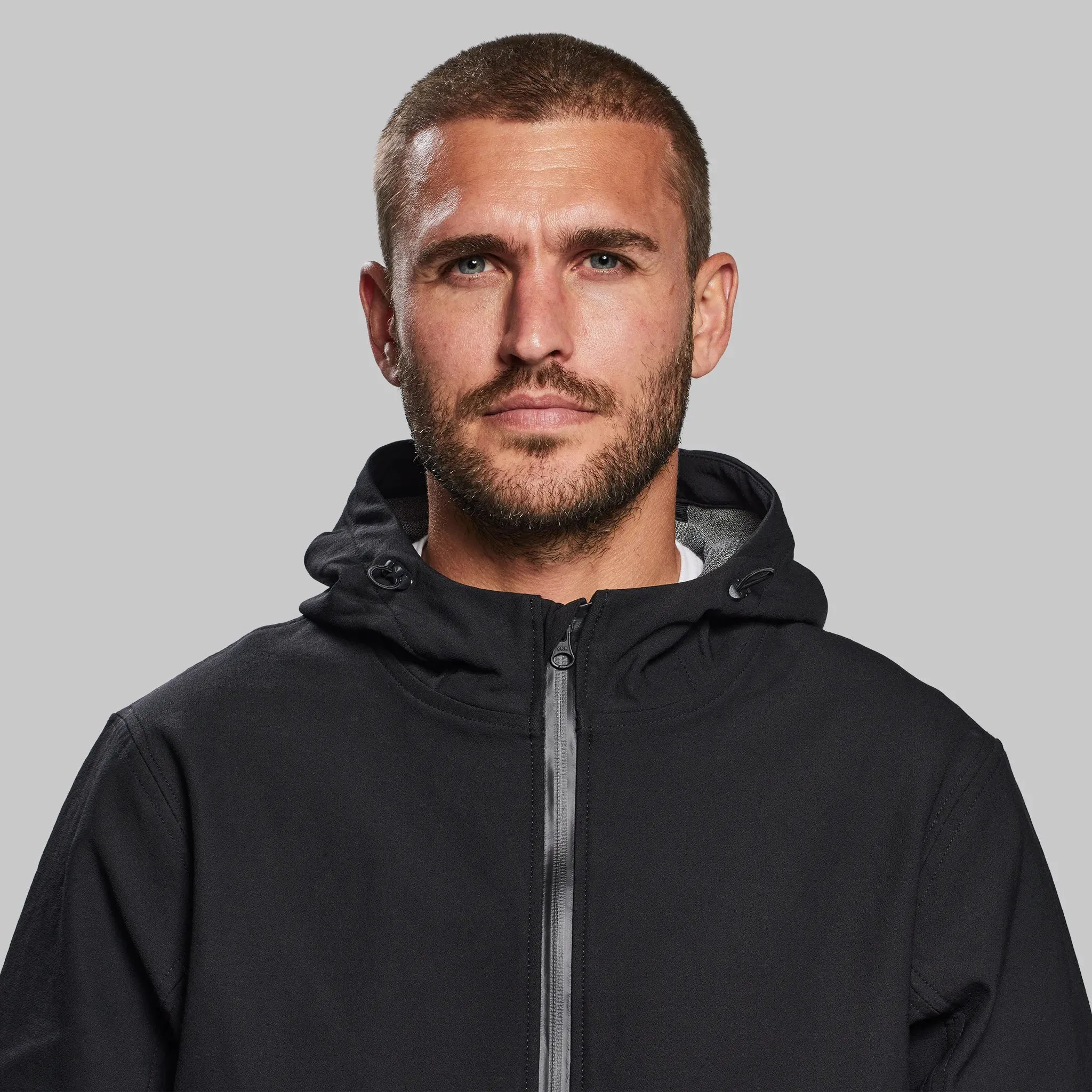 Indestructible Hooded Jacket. Black edition