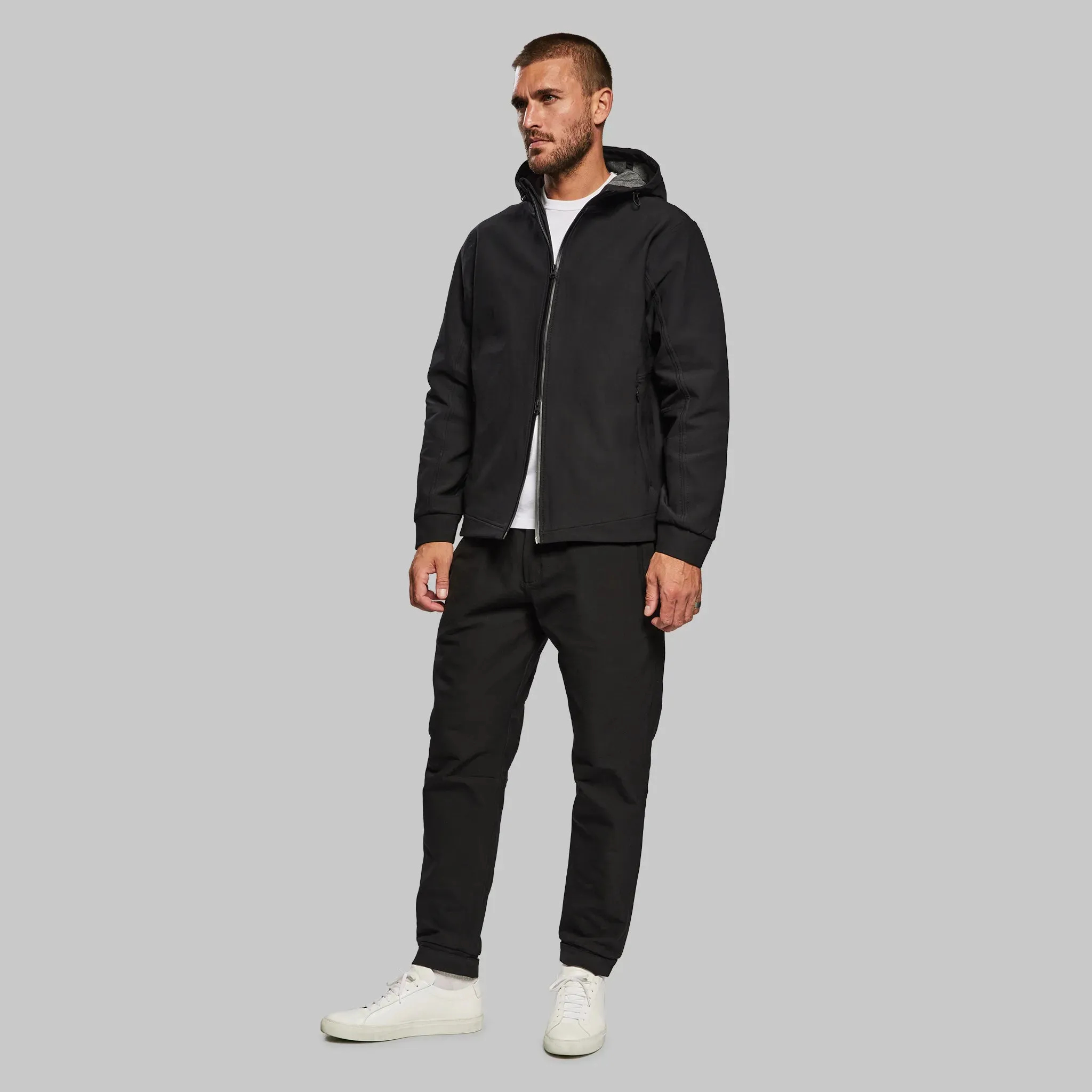 Indestructible Hooded Jacket. Black edition